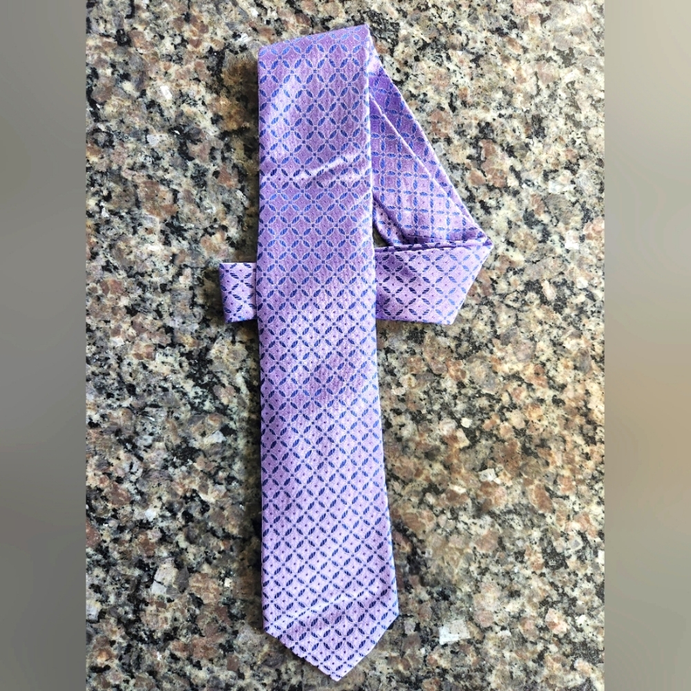 Lavender Dockers Men's Silk Tie
